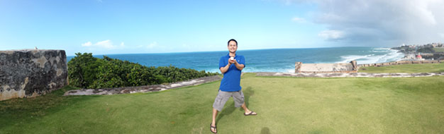 Marriage Proposal at Old San Juan